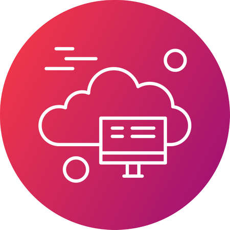 vector lcd iconのイラスト素材