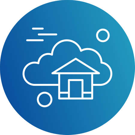 vector home iconのイラスト素材