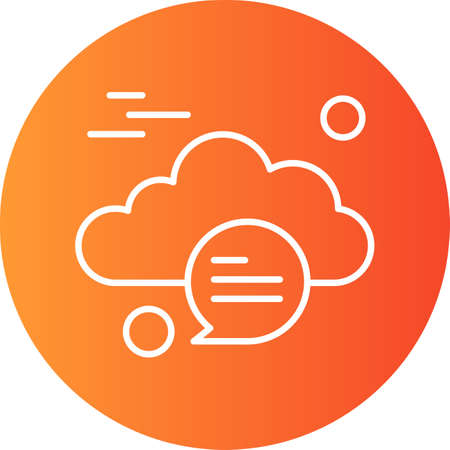 vector chat iconのイラスト素材