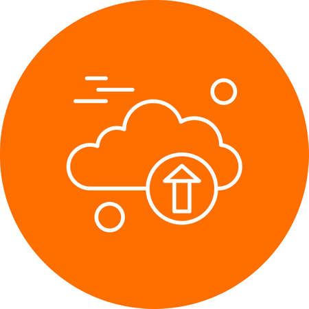 vector upload iconのイラスト素材