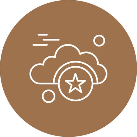 vector star iconのイラスト素材