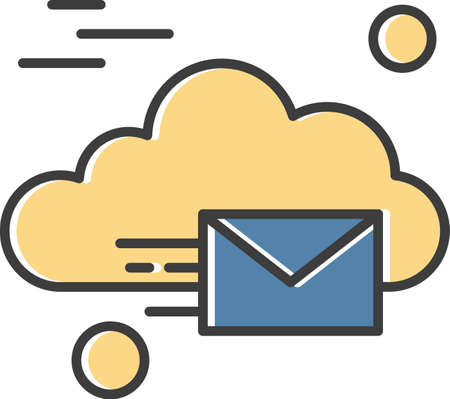 vector mail iconのイラスト素材