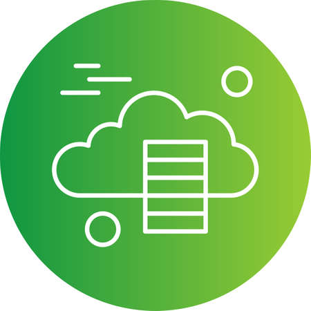 vector server iconのイラスト素材