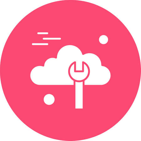 vector screwdriver iconのイラスト素材