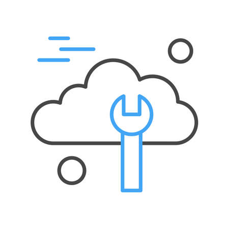 vector screwdriver iconのイラスト素材