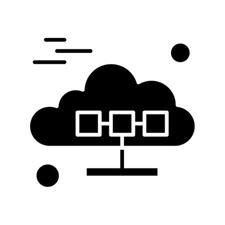 vector server iconのイラスト素材