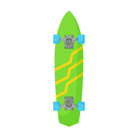 Skateboard vector icon.Cartoon vector icon isolated on white background skateboard.のイラスト素材