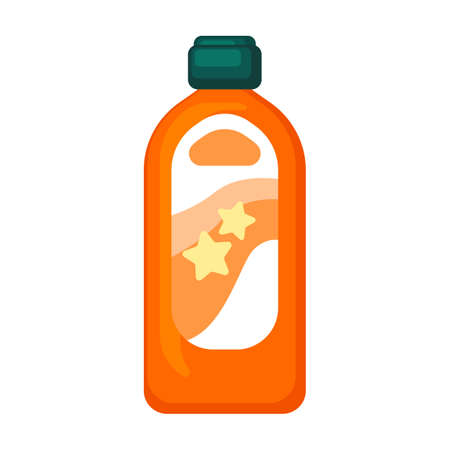 Detergent vector icon.Cartoon vector icon isolated on white background detergent.のイラスト素材
