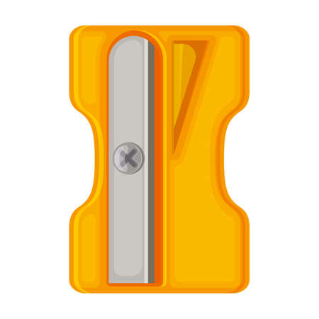 Sharpener vector icon.Cartoon vector icon isolated on white background sharpener.のイラスト素材