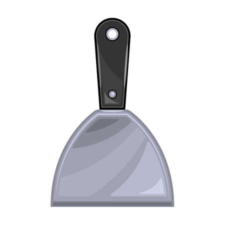 Spatula vector icon.Cartoon vector icon isolated on white background spatula.のイラスト素材