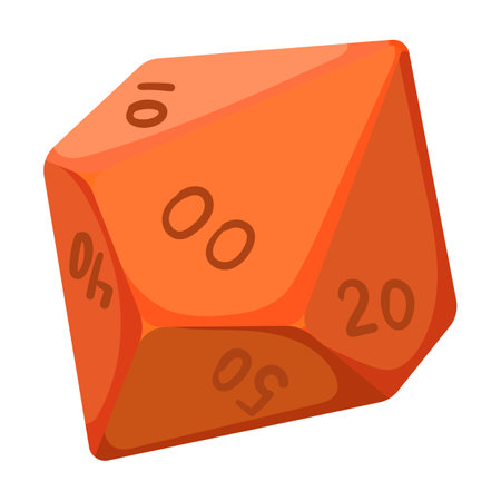 Game dice vector icon.Cartoon vector icon isolated on white background game dice.のイラスト素材