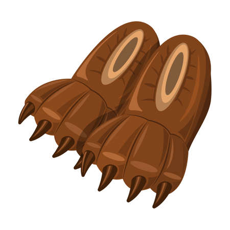 Slippers vector icon.Cartoon vector icon isolated on white background slippers.のイラスト素材