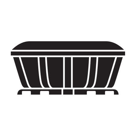 Arena vector black icon. Vector illustration stadium on white background. Isolated black illustration icon of arena and stadium.のイラスト素材