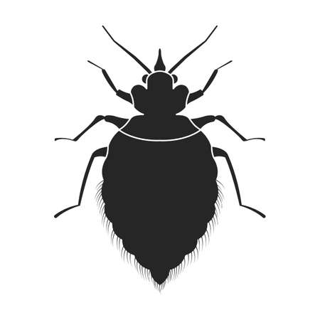 Parasites vector icon.Black vector icon isolated on white background parasites.のイラスト素材