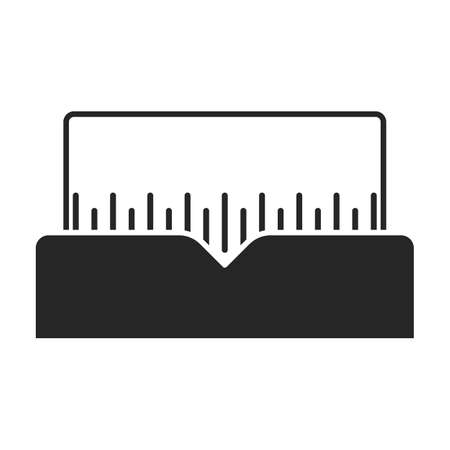 Kitchen timer vector black icon. Vector illustration oven stopwatch on white background. Isolated black illustration icon kitchen timer.のイラスト素材