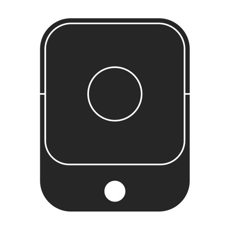 Humidifier vector icon.Black vector icon isolated on white background humidifier.のイラスト素材