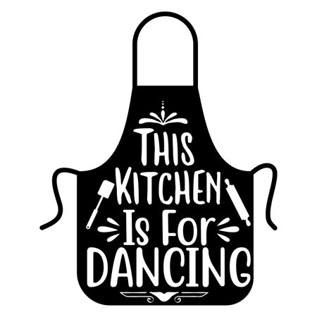 Kitchen apron. Kitchen apron. Kitchen apron. Kitchen apron.のイラスト素材