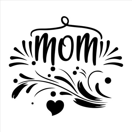 Mom Mother's day shirt print template, typography design for mom mommy mama daughter grandma girl women aunt mom life child best mom adorable shirtのイラスト素材