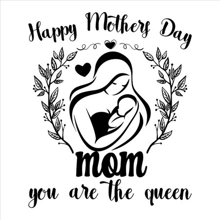 Mom you are the queen happy motherâs day SVG, Proud Of A 2023 Graduate Svg, Graduation SVG Bundle, Graduation Shirt Design SVG, 2023 Grad SVG, Proud Family, Proud Mom of a 2023 Senのイラスト素材