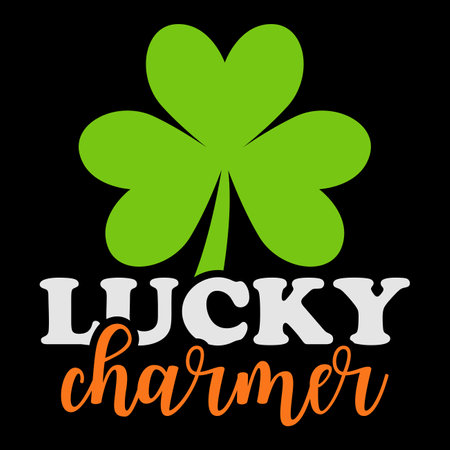 Happy St. Patrick's Day SVG, St. Patrick's Day SVG, St Patrick's Day Quotes, Irish SVG, Clover svg, Shamrock svg, Cut File Cricut,Silhouetteのイラスト素材