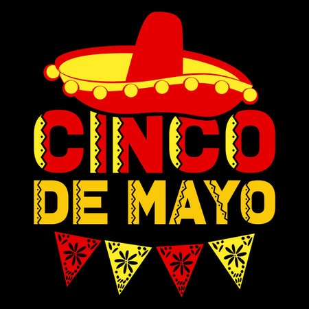 cinco de mayo design, vector illustration eps10 graphicのイラスト素材
