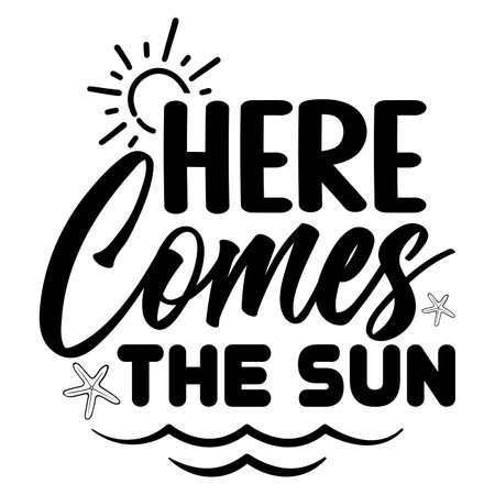 Here comes the sunのイラスト素材