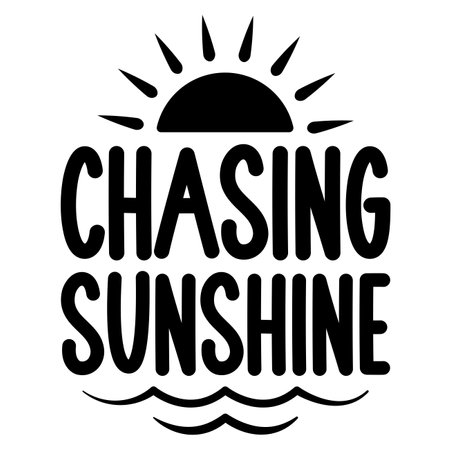 Chasing Sunshineのイラスト素材