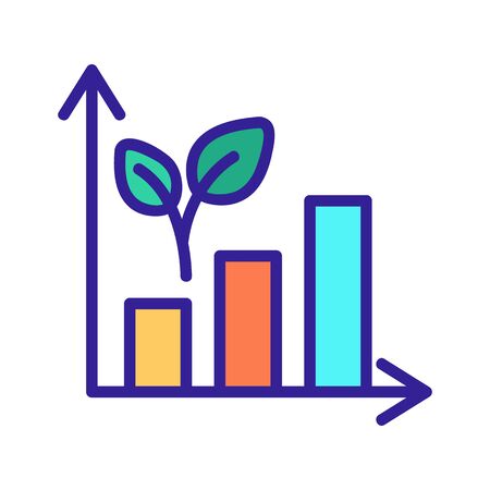 Smart farm icon vector. A thin line sign. Isolated contour symbol illustrationのイラスト素材