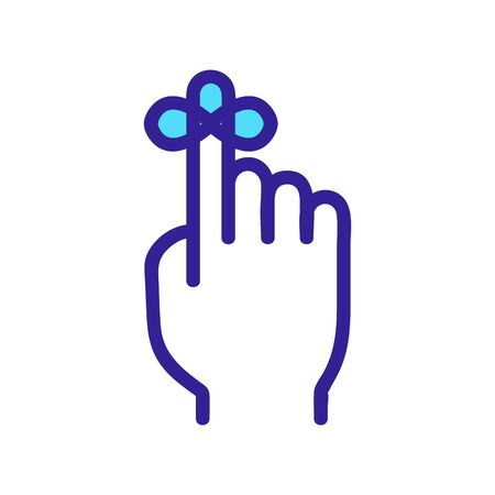 reminder icon vector. A thin line sign. Isolated contour symbol illustrationのイラスト素材