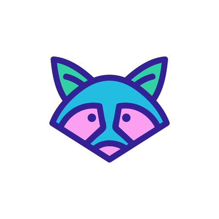 Pigeon icon vector. Thin line sign. Isolated contour symbol illustrationのイラスト素材