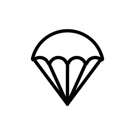 Army icon vector. Thin line sign. Isolated contour symbol illustrationのイラスト素材