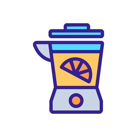 Delicious lemonade fresh icon. Thin line sign. Isolated contour symbol illustrationのイラスト素材