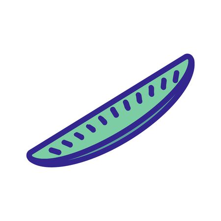 agures with seeds icon vector. agures with seeds sign. color isolated symbol illustrationのイラスト素材