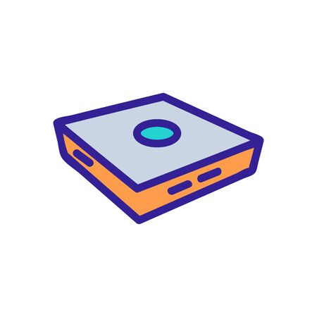 video recorder icon vector. video recorder sign. color symbol illustrationのイラスト素材
