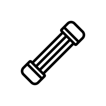 type of breast expander icon vector. type of breast expander sign. isolated contour symbol illustrationのイラスト素材