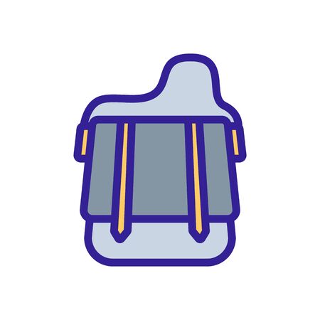 women reticule sign. color symbol illustrationのイラスト素材