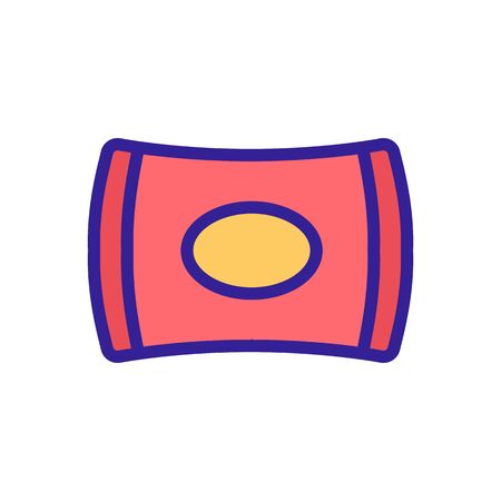 dry wipes icon vector. dry wipes sign. color symbol illustrationのイラスト素材