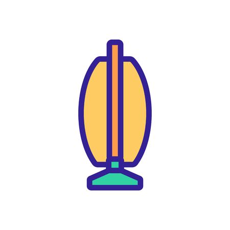 wet vacuum cleaner with bag icon vector. wet vacuum cleaner with bag sign. isolated color symbol illustrationのイラスト素材