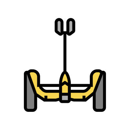vehicle color icon vector. vehicle sign. isolated symbol illustrationのイラスト素材