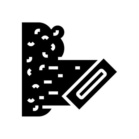 liquid wallpaper glyph icon vector. liquid wallpaper sign. isolated contour symbol black illustrationのイラスト素材