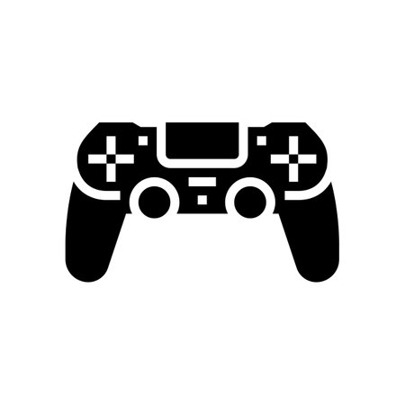 play game geek glyph icon vector. play game geek sign. isolated contour symbol black illustration