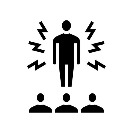 angry worker glyph icon vector. angry worker sign. isolated contour symbol black illustrationのイラスト素材