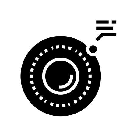 physics hydrogen glyph icon vector. physics hydrogen sign. isolated contour symbol black illustrationのイラスト素材