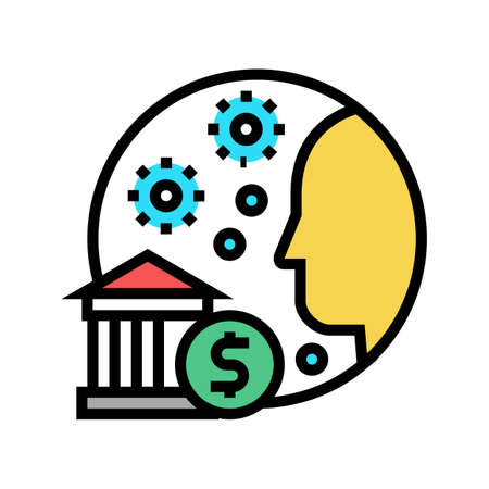 into epidemic benefits color icon vector. into epidemic benefits sign. isolated symbol illustrationのイラスト素材