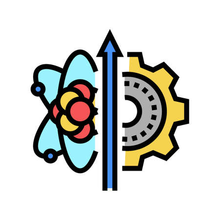 biology genetic process color icon vector. biology genetic process sign. isolated symbol illustrationのイラスト素材