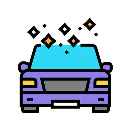 sealed cabin color icon vector. sealed cabin sign. isolated symbol illustrationのイラスト素材