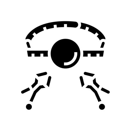 bdsm sex toy glyph icon vector. bdsm sex toy sign. isolated contour symbol black illustrationのイラスト素材