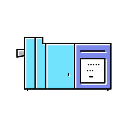chocolate preparation color icon vector illustrationのイラスト素材
