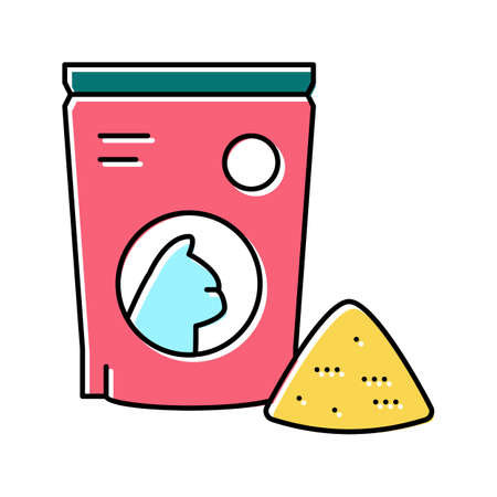 preserves for cat color icon vector illustrationのイラスト素材