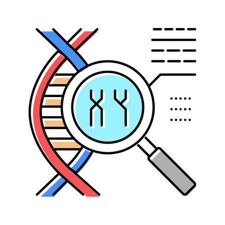 fanconi anemia color icon vector illustrationのイラスト素材